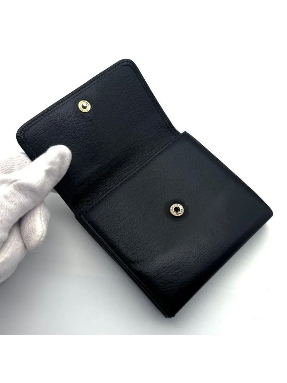Chanel Wallet CC Logo Hook Trifold